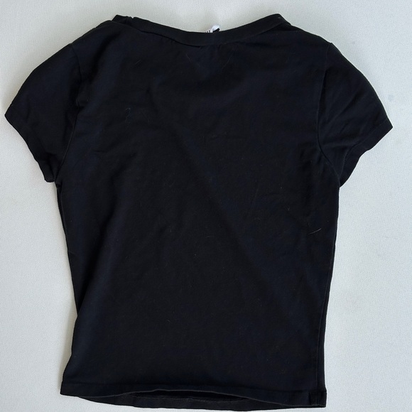 Princess Polly No Time For Love Black Tee - Picture 8 of 10